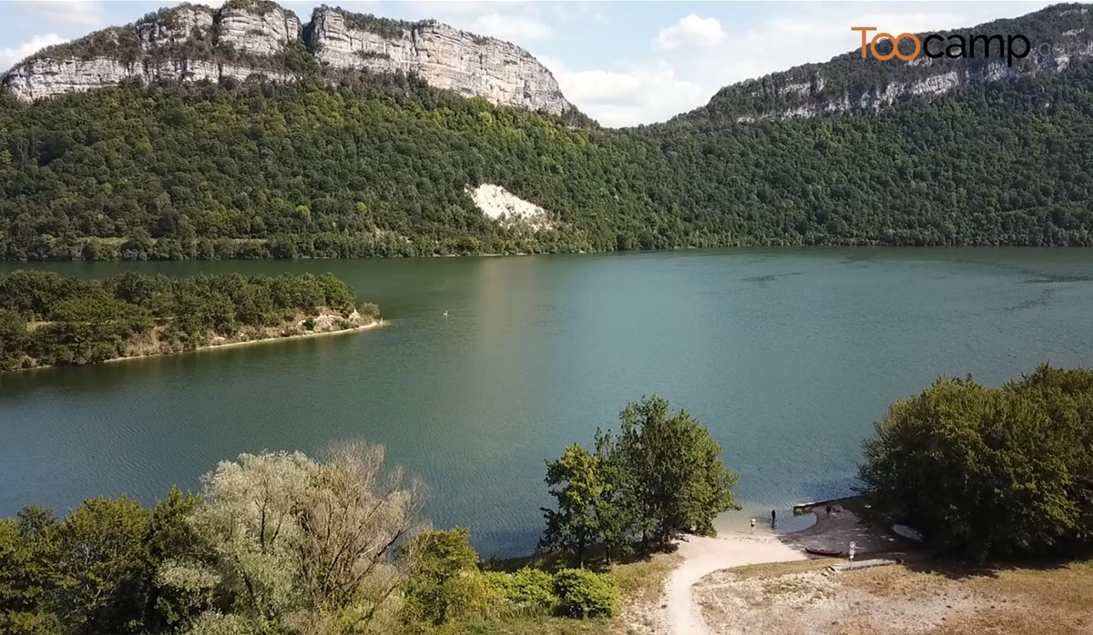 La Presqu'île du Jura Rhône-Alpes - Chancia visuel 1/3 La Presqu'île du Jura Rhône-Alpes - Chancia visuel 1/3